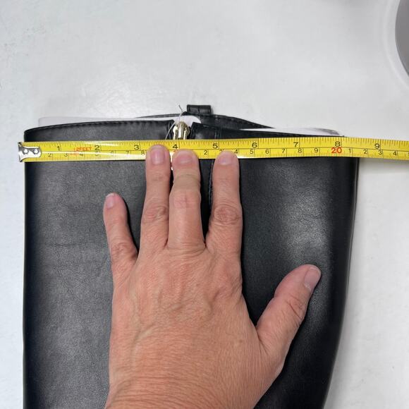 Tommy Hilfiger Diwan Knee High Riding Boots Black Women's 9.5M NWB - Picture 8 of 11